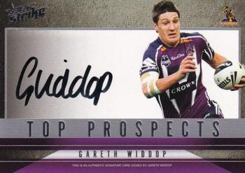 2011 NRL Strike - Top Prospects Signatures #TP7 Gareth Widdop Front